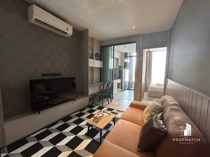 PM034566✨Flash Deal ✨The FINE Bangkok Thonglor - Ekamai ( 1Bed 1Bath 36SQM.) แต่งครบพร้อมอยู่ !! เพียง 30,000 บาทต่อเดือน Tel.0981315848 @propmatch
