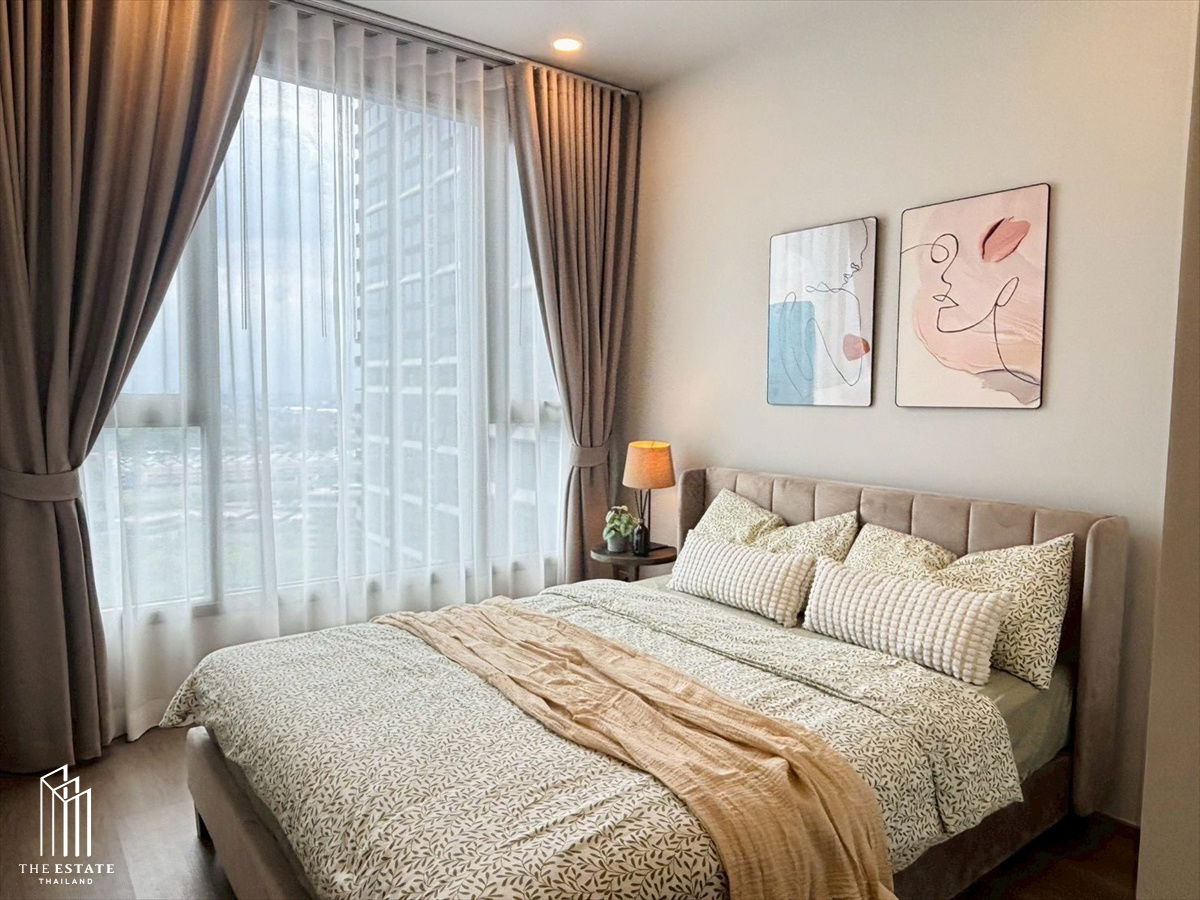 picture For Rent Whizdom The Forestias (Destinia) Wide front room, balcony facing the project's 30 rai forest garden view @41,500 Baht - 2/14