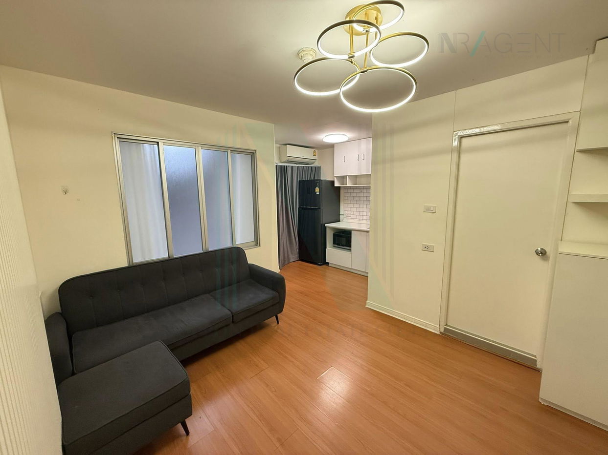 picture 🎊 For Rent Condo LUMPINI CONDO TOWN BODINDECHA - RAMKHAMHAENG Building D4, Floor 3,1 bed room, Room size 28 sqm - 2/8