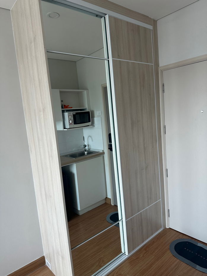 picture ‼️ 𝐅𝐎𝐑 𝐑𝐄𝐍𝐓 Beautiful city view room, Lumpini Place Tao Poon Interchange 🌟 Rent 9,500 baht/month Code #SB1125043 ☎️ Add Line @36condo - 14/26