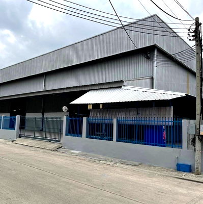 เช่าโรงงาน นิคมอุตสาหกรรมบางพลี : ให้เช่าโรงงาน โกดัง 2ไร่กว่า พื้นที่สีส้ม มีใบรง.4 เทพารักษ์ ใกล้นิคมบางพลี บางเสาธง สมุทรปราการ