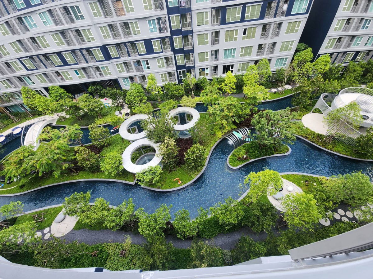 รูป 🏡 ให้เช่า Kave Town Island 2 ห้องนอน💖 ✨ ตึก C ชั้น 7 วิวกลางสระฝั่งแคริบเบียน ✅️ พร้อมเข้าอยู่ - รูปที่ 4/13