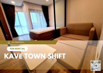 Condos for rent : For rent ✨ Kave Town Shift ✨ Fully furnished and equipped, near Bangkok University