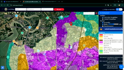 Land for sale Chonburi : Land for sale, 7 rai 96 sq m, owner sells himself, new industrial estate in Chonburi, Phan Thong