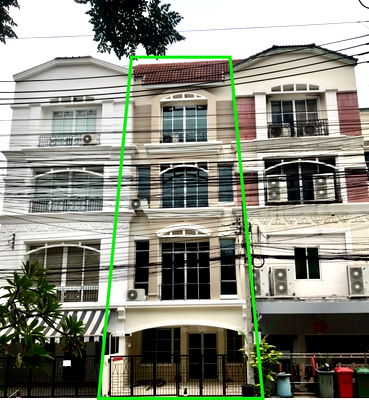 Home office for rent Chatuchak : For Rent: 4-Storey Townhome / Home Office in Ladprao-Ratchada Area