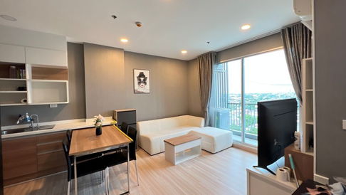 ขายคอนโด The Hotel Serviced Condo  ชั้น 16 วิวสวยโปร่ง พร้อมเฟอร์ครบทุกฟังก์ชัน ถ.รัตนาธิเบศร์ นนทบุรี 