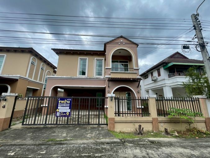3-bed house for sale, 111 sqm, 50.2 sq wah, Tuscani Minburi - Pracharuamjai