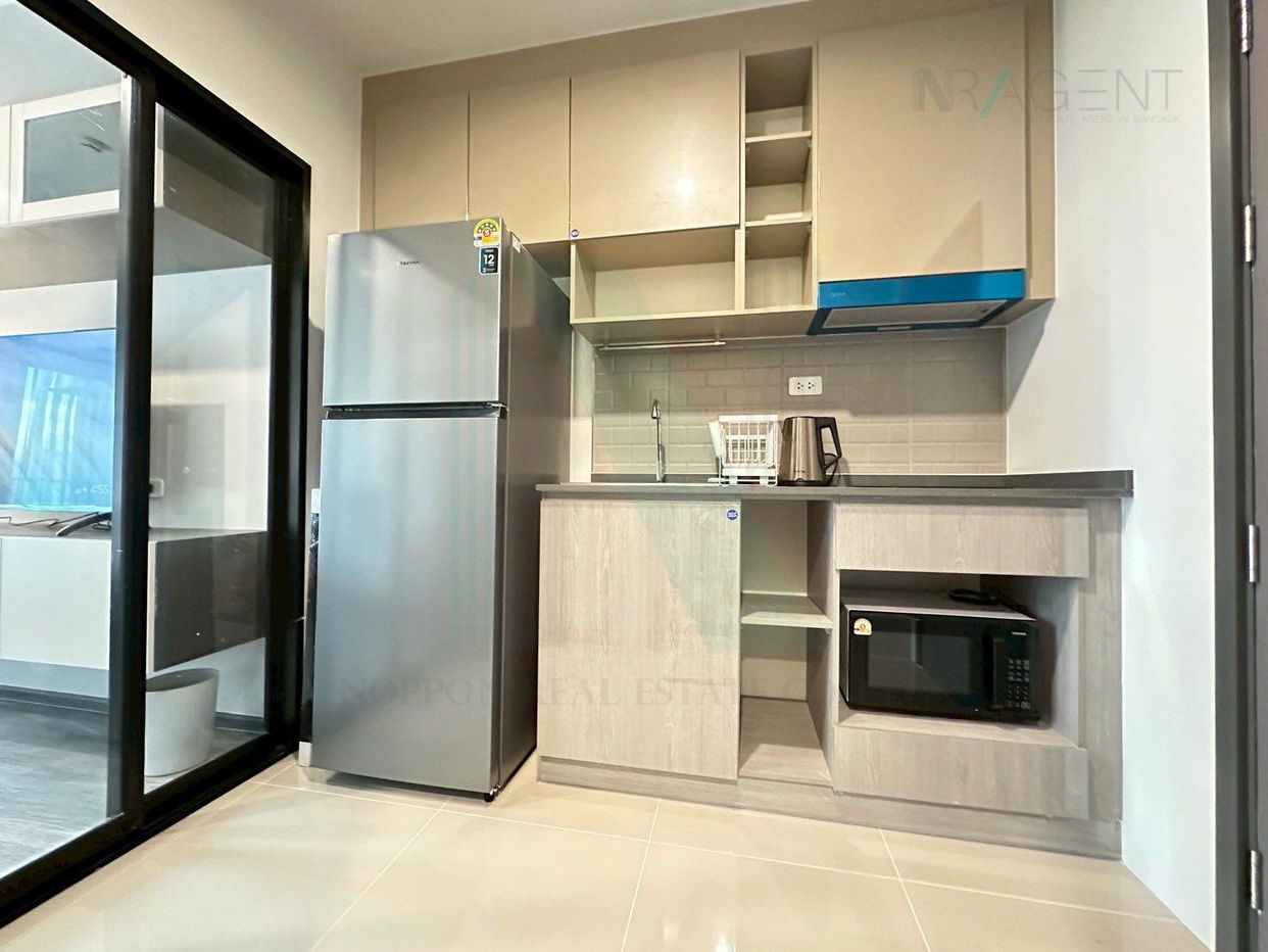 picture 🎉 For Rent Condo IDEO RAMKHAMHAENG LAM SALI STATION Building 1, Floor 15,Studio, Room size 24 sqm - 7/8