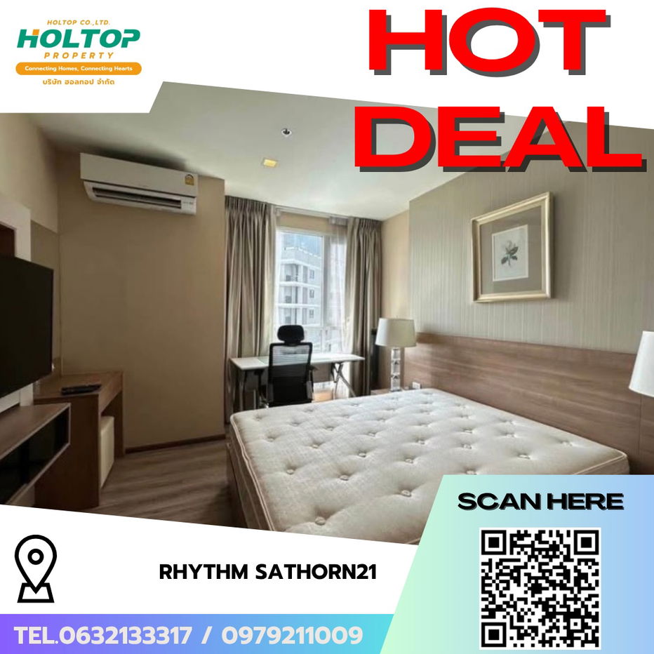 รูป #R7371 🎉 041168 ให้เช่าคอนโด RHYTHM Sathorn21 - รูปที่ 1/15