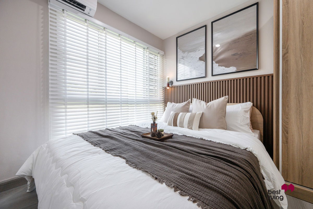 รูป CONDO ใกล้ 𝗕𝗧𝗦อ่อนนุช ติด 𝗣𝗲𝗼𝗽𝗹𝗲 𝗣𝗮𝗿𝗸 เงินเดือน𝟭𝟱𝗞 กู้ได้ ✅ คอนโดบรรยากาศสงบ เป็นส่วนตัว  - รูปที่ 3/15