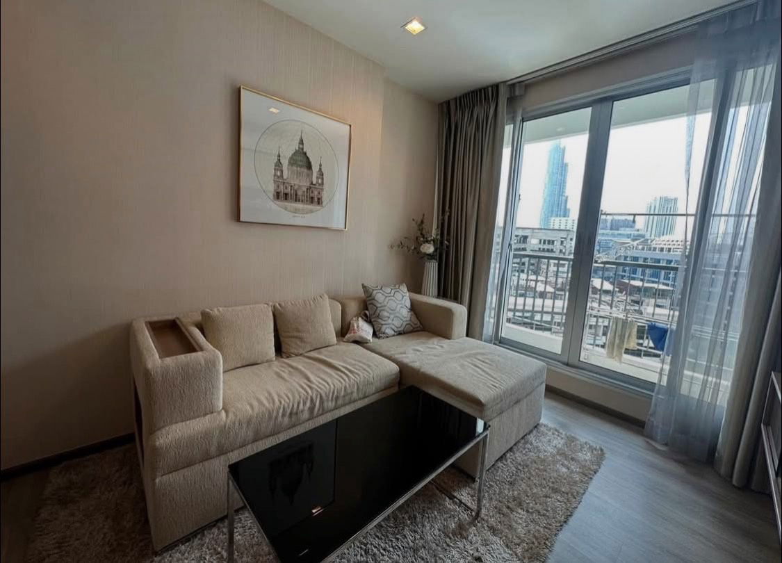 รูป ให้เช่า 📍 Rhythm Sathorn 📍 เฟอร์นิเจอร์ และ เครื่องใช้ไฟฟ้าครบ ใกล้ BTS สุรศักดิ์ - รูปที่ 5/8