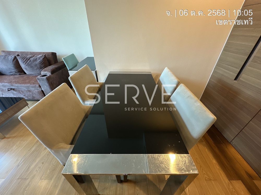 รูป 2 Beds 2 Baths with Bathtub Nice Room Good Location MRT Phetchaburi 150 m. / For Rent-The Address Asoke - รูปที่ 3/10