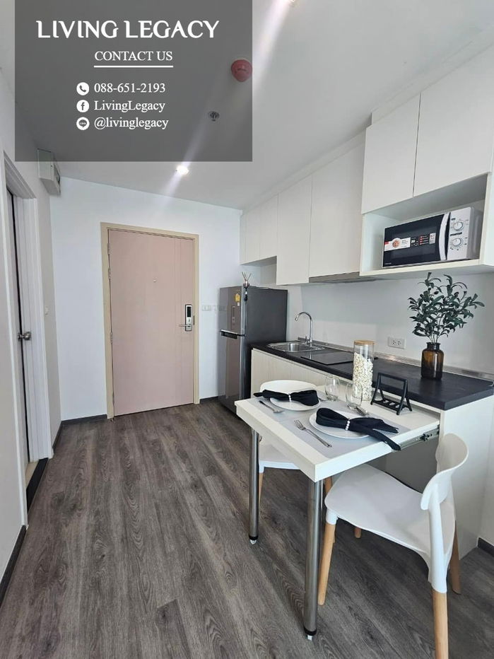 รูป SGV1TT ให้เช่าคอนโด Rich Park @ Triple Station 28 ตร.ม. ชั้น 35 line id : @livinglegacy - รูปที่ 8/10