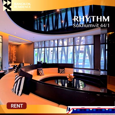 คอนโดให้เช่า : Rhythm Sukhumvit 44/1 ใกล้ BTS พระโขนง 💫 ห้อง Duplex วิวดี เดินทางสะดวก 🚇