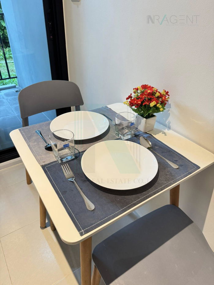 picture 🔺 For Rent Condo ICONDO SERITHAI GREEN SPACE Building A, Floor 1,1 bed room, Room size 28 sqm - 7/8