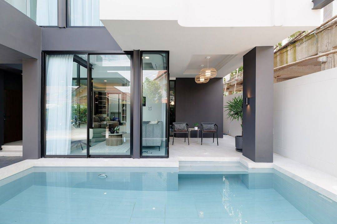 รูป ขายบ้าน pool villa ในโครงการ กุลพันธ์วิลล์ 9 หางดง-เชียงใหม่ พร้อมสระว่ายน้ำระบบเกลือ T.0946511456 - รูปที่ 3/10