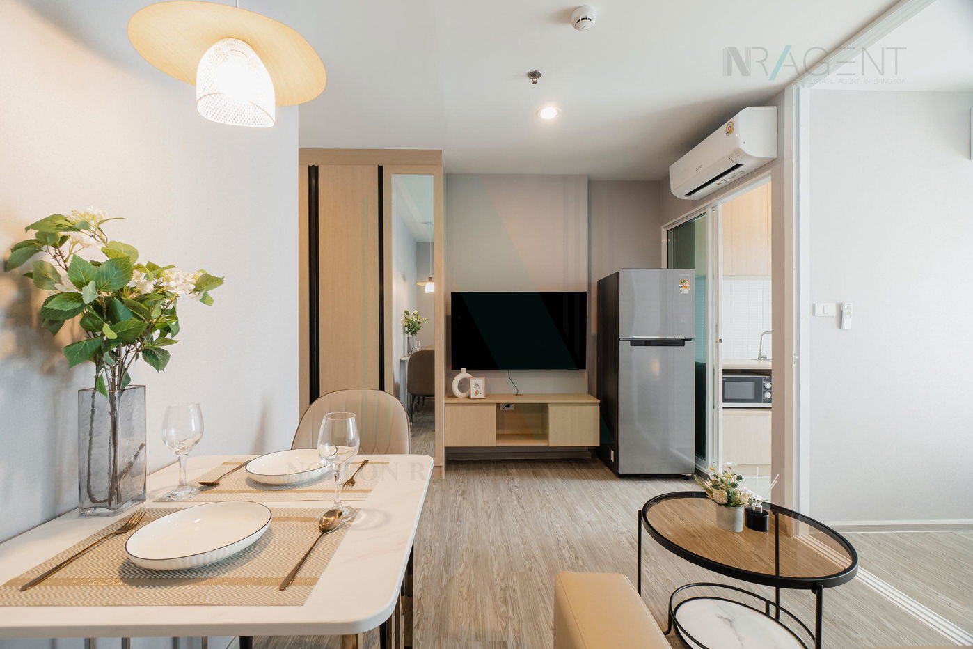 picture ð For Rent Condo REGENT HOME BANGNA Building B, Floor 21,1 bed room, Room size 28 sqm - 5/8