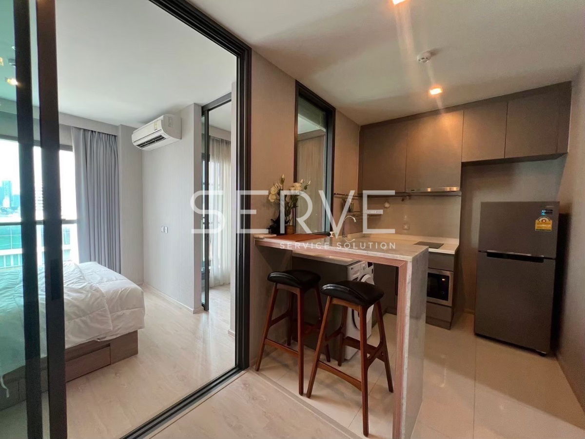 รูป 🔥25K/Mo 1นอน ห้องกว้าง แต่งสวย ชั้นสูง วิวเมือง พร้อมอยู่ คอนโดทำลดีใกล้ BTS อนุสาวรีย์ชัยสมรภูมิ 100 ม. @ Rhythm Rangnam - รูปที่ 5/16