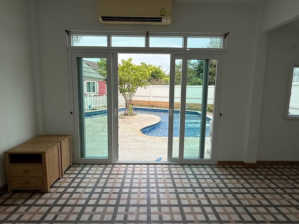 รูป HR2959บ้านให้เช่า หมู่บ้านไทยปุรี ศรีราชา - หนองค้อ 10 พร้อมสระว่ายน้ำส่วนตัวและพื้นที่สวน - รูปที่ 19/50