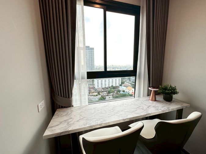 Studio condo for rent, 24 sqm, Ideo Ramkhamhaeng - Lam Sali Station
