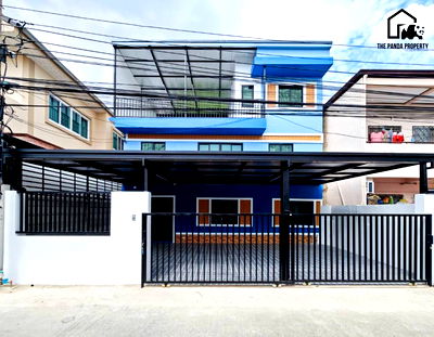 บ้านเดี่ยว ซอยแบริ่ง (สุขุมวิท 107) : บ้านเดี่ยว 3ชั้น ด่านสำโรง 48/3 สมุทรปราการ พร้อมเข้าอยู่