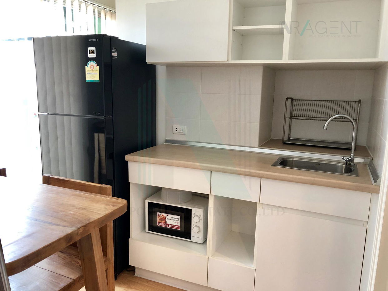 รูป ให้เช่าคอนโด ลุมพินี เพลส ศรีนครินทร์-หัวหมาก สเตชั่น อาคาร A ชั้น 23 1 ห้องนอน ขนาด 27.00 ตรม ใกล้ ซูปเปอร์มาร์เก็ต แม็กซ์แวลู - รูปที่ 8/8