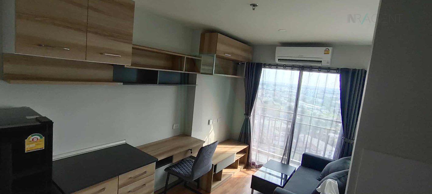 picture ð For Rent Condo LUMPINI PLACE SUKSAWAT-RAMA 2 Building 1, Floor 22,1 bed room, Room size 23 sqm - 6/8