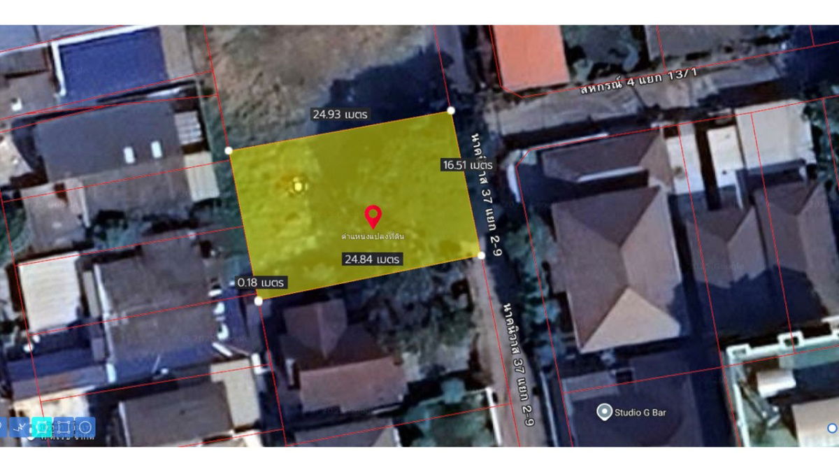 picture Urgent sale, land suitable for building a house, convenient transportation, 99 square wah, Nakniwat - 2/4