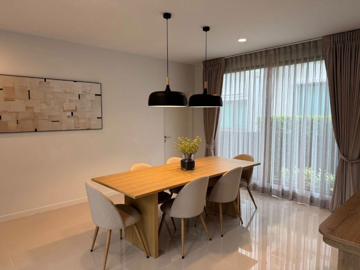 picture Burasiri Krungthepkreetha | Price 200,000 baht | Beautiful house, convenient location, ready to move in - 12/13