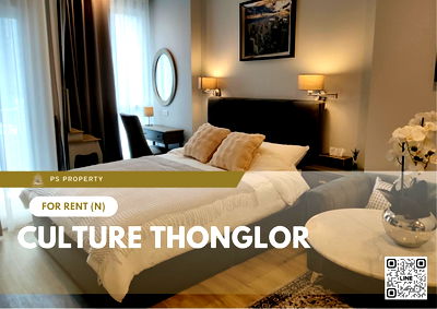 Condos for rent : For rent ✨ Culture Thonglor ✨ Fully furnished and equipped, near BTS Thonglor