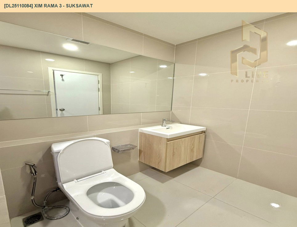 รูป DL25110084 ให้เช่าคอนโด ซิม พระราม 3 - สุขสวัสดิ์ (Xim Rama 3 - Suksawat) ใกล้ - พร้อมเข้าอยู่ โทรด่วน 0653619502 LineID @534wlwof - รูปที่ 10/11