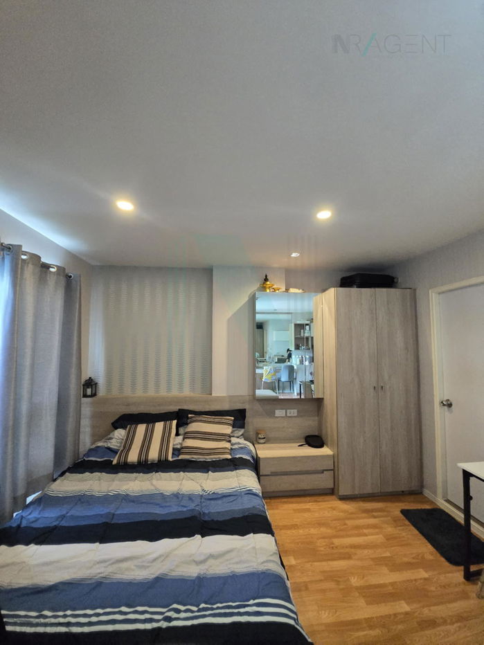 รูป ให้เช่าคอนโด ลุมพินี วิลล์ สุขุมวิท 76 - แบริ่ง สเตชั่น อาคาร 1 ชั้น 2 สตูดิโอ ขนาด 30 ตรม ใกล้ Imperial World สำโรง - รูปที่ 1/8