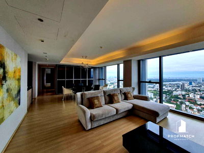เช่าคอนโด รพ.เซนต์หลุยส์ : PM016616✨Flash Deal ✨The Met Sathorn  ( 3Bed 3Bath 194.18SQM.) แต่งครบพร้อมอยู่ !! เพียง 120,000บาทต่อเดือน Tel.0981315848 @propmatch