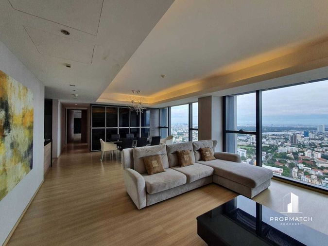 PM016616✨Flash Deal ✨The Met Sathorn ( 3Bed 3Bath 194.18SQM.) แต่งครบพร้อมอยู่ !! เพียง 120,000บาทต่อเดือน Tel.0981315848 @propmatch