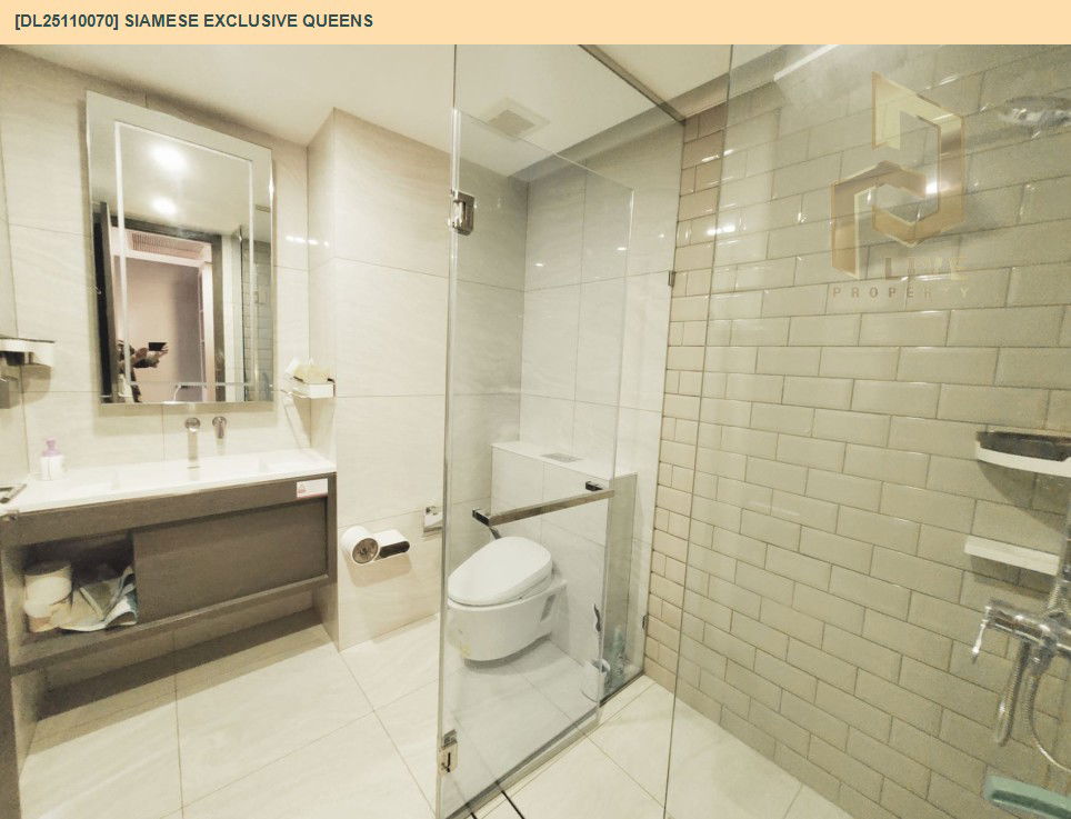 picture DL25110070 Condo for rent, Siamese Exclusive Queens near MRT ศูนย์การประชุมแห่งชาติสิริกิติ์, ready to move in, call urgently 0638692663 LineID @655ebbvc - 16/16