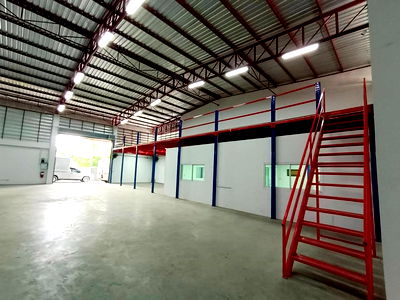 โรงงานให้เช่า : 🏭 ให้เช่าโกดัง-คลังสินค้า พร้อมออฟฟิศสร้างใหม่ ย่านลาดกระบัง ใกล้สนามบินสุวรรณภูมิ
