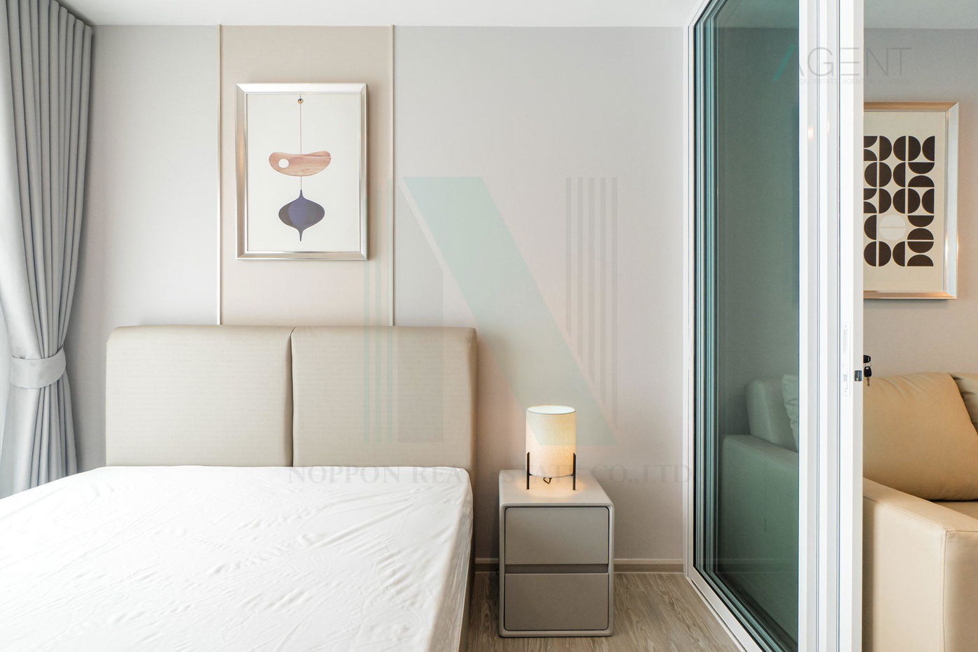 picture ð For Rent Condo REGENT HOME BANGNA Building B, Floor 21,1 bed room, Room size 28 sqm - 6/8