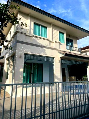 บ้านเดี่ยว สมุทรปราการ : ขาย บ้านเดี่ยว ชลลดา-สุวรรณภูมิ 3ห้องนอน 3ห้องน้ำ 64 ตร.วา  ถูกสุดในโครงการ