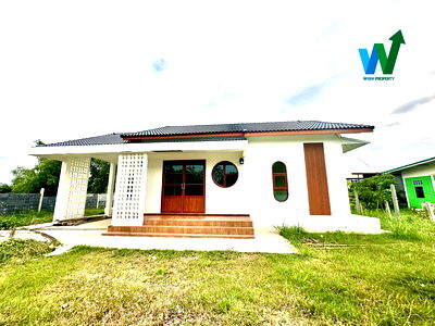 บ้านเดี่ยว สระบุรี : ขายบ้านเดี่ยวชั้นเดียวสร้างใหม่ตำบลโคกสว่าง สระบุรี เนื้อที่  89 ตารางวา