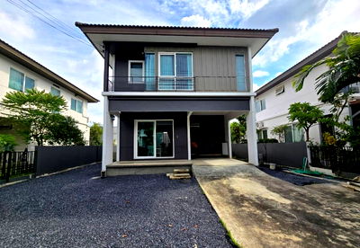 บ้านเดี่ยว ลำลูกกา คลองสี่ : ขายบ้านเดี่ยว 2 ชั้น หมู่บ้านพฤกษ์ลดา 3 รังสิตคลอง 4 ทำเลดี เดินทางสะดวก ตรงข้ามโรงเรียนบีคอนเฮาส์แย้มสอาดรังสิต