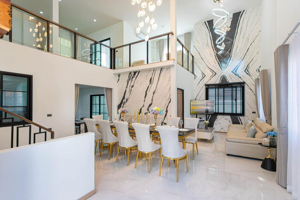 รูป 🏡 ให้เช่าบ้านเดี่ยวสุดหรู ย่านห้วยขวาง – หิ้วกระเป๋าเข้าอยู่ได้เลย! - รูปที่ 4/21