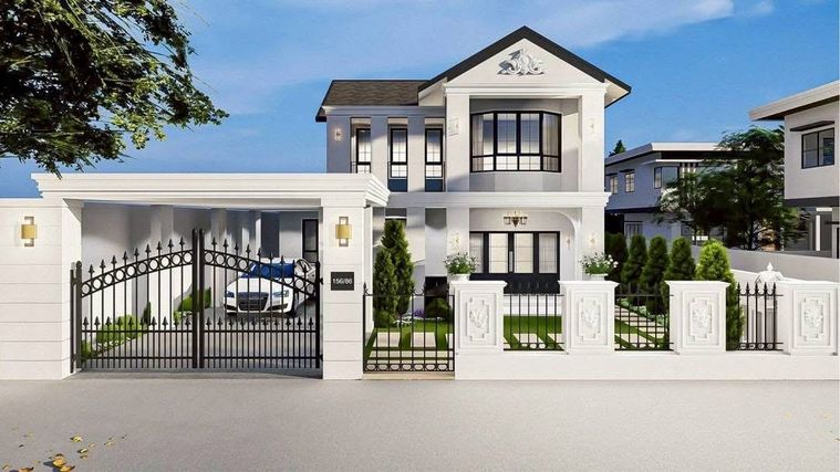 ขายบ้าน สไตล์โมเดิร์นคลาสสิค หมู่บ้านริมดอย โซนสุเทพ ,พื้นที่ 202 ตรม. 4 ห้องนอน