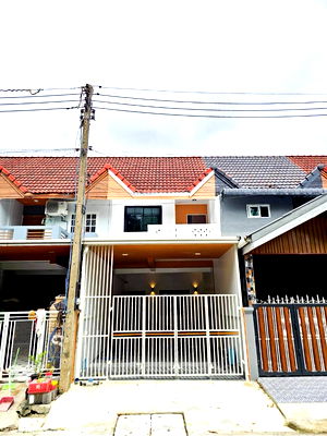 ทาวน์โฮม รพ.ราชวิถี 2 รังสิต : 🔥เครดิตดี รับปิดหนี้ มีเงินเหลือซื้อเฟอร์ บ้านสวยมาก หมู่บ้านนัฐดา รังสิต - คลอง2 ถนนเมน🏡