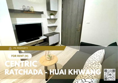 คอนโดให้เช่า : ให้เช่า ✨ Centric Ratchada - Huai Khwang ✨ เฟอร์นิเจอร์ และ เครื่องใช้ไฟฟ้าครบ ใกล้ MRT ห้วยขวาง