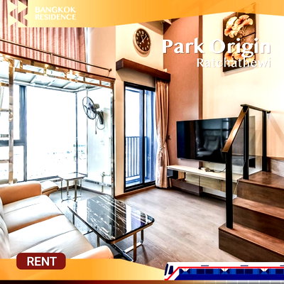 Condos for rent : Park Origin Ratchathewi ✨ Luxury fully-furnished condo, ready to move in 💕 Near BTS Ratchathewi