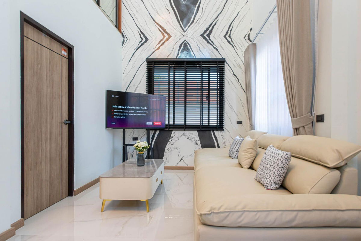 รูป 🏡 ให้เช่าบ้านเดี่ยวสุดหรู ย่านห้วยขวาง – หิ้วกระเป๋าเข้าอยู่ได้เลย! - รูปที่ 12/21