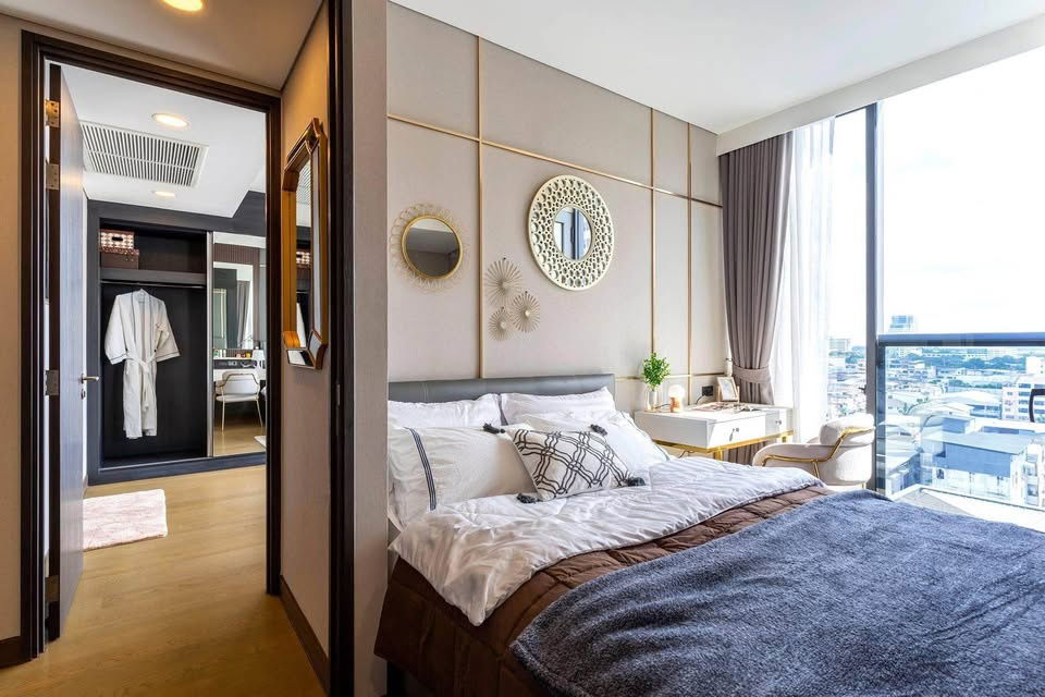 รูป RS3118 ให้เช่า Wyndham Residence (Siamese Exclusive Queens) ใกล้ MRT ศูนย์ประชุมแห่งชาติสิริกิติ์ - รูปที่ 7/8