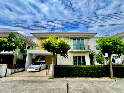 บ้านเดี่ยว การไฟฟ้าส่วนภูมิภาค บ้านฉาง : ขายบ้านเดี่ยว 2 ชั้น ม.มิราเคิล แกรนด์ วิลล์ ถ.บูรพาพัฒน์-บ้านฉาง จ.ระยอง 52 ตร.ว. 3 นอน 3 น้ำ 2 จอด 3 แอร์