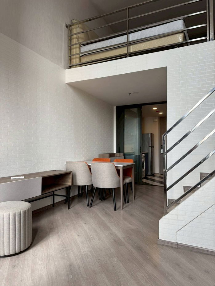 รูป ให้เช่าคอนโด เดอะ เบส สะพานใหม่ ห้อง loft 2 ชั้น✅ ห้องน้อยหายาก นัดชมห้องได้ค่ะ - รูปที่ 8/8