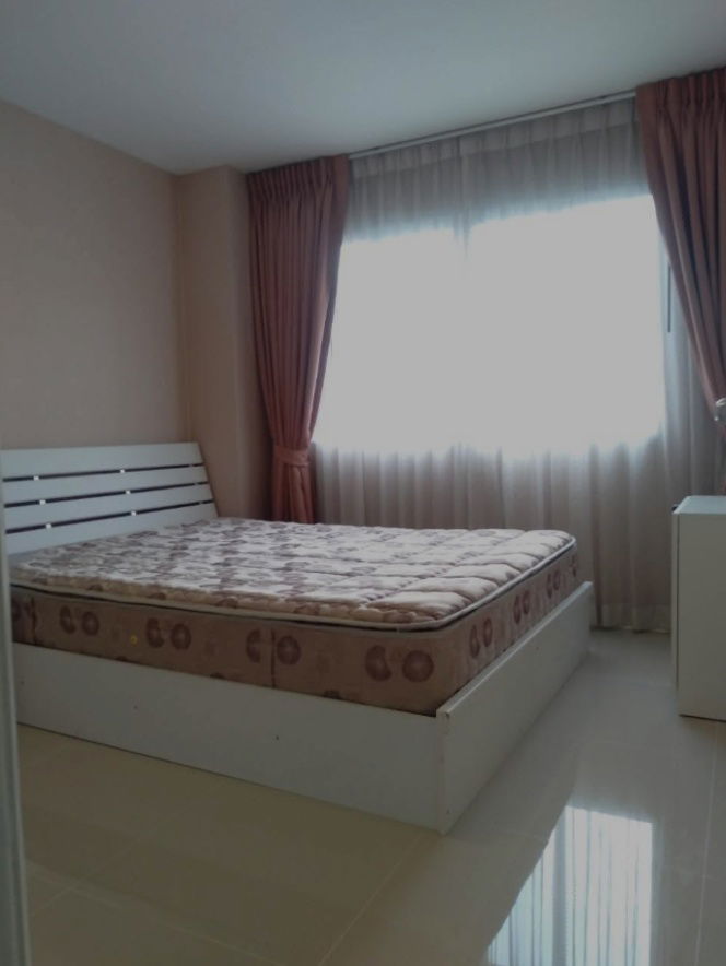 รูป ให้เช่า ลุมพินี บดินทรเดชา รามคำแหง อาคารC ชั้น7 อยู่สบาย ใหญ่พิเศษ 35ตรม ทิศตะวันออก วิวสระ สะดวกออกทาวน์อินทาวน์ 9000บ/ด - รูปที่ 3/11